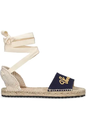 VERSACE Espadrilles À Logo Brodé