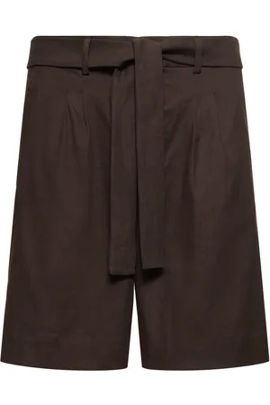 COMMAS Short Ajusté En Lin Mélangé