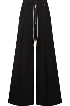 Rick Owens Pantalon Ample En Popeline De Coton Bela