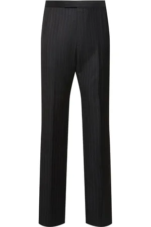 Thom Browne Pantalon Formel En Laine À Fines Rayures