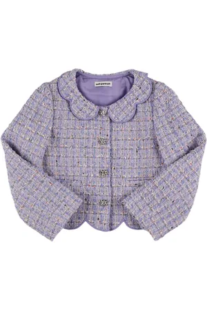 Self-Portrait Veste Courte En Bouclé