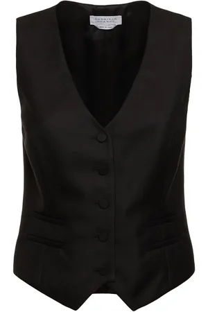 GABRIELA HEARST Gilet Cintré En Laine Mélangée Coleridge