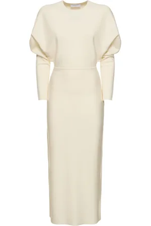 GABRIELA HEARST Robe Midi En Maille À Manches Raglans Semaine