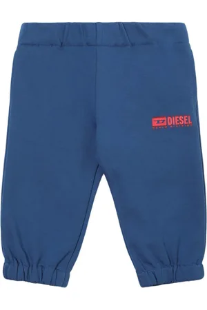 Diesel Pantalon En Coton À Logo
