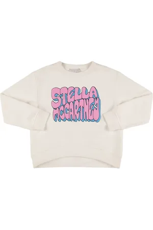 Stella McCartney Sweat-shirt En Coton Imprimé