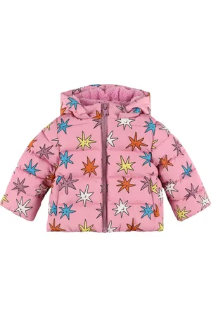 Stella McCartney Doudoune En Nylon Imprimé À Capuche