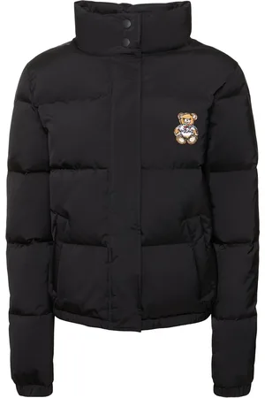 Moschino Blouson En Nylon Avec Patch Ourson