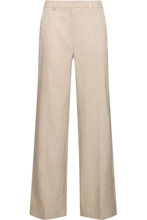 ANINE BING Pantalon En Lin Mélangé Kline