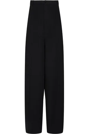 Balenciaga Pantalon Ample En Popeline De Coton