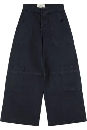 Etro Pantalon Cargo En Coton Stretch