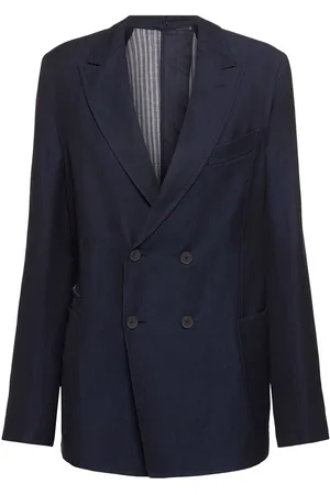 BETTTER Blazer En Laine Et Lin À Double Boutonnage Dina