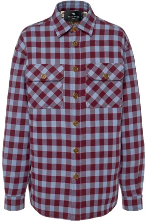 Etro Surchemise En Popeline De Coton Avec Poches