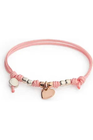 Dodo Bracelet Avec Breloque Cœur En Or 9 K