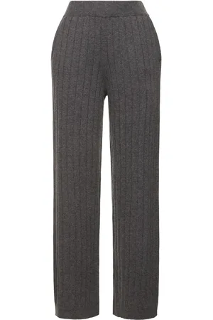 Brunello Cucinelli Pantalon En Cachemire Côtelé