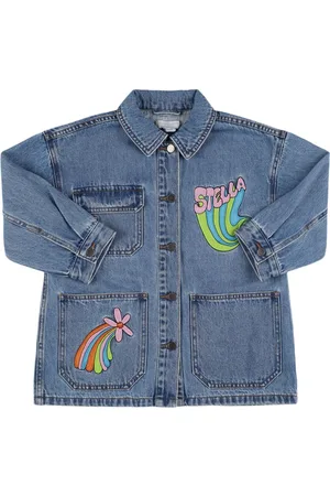 Stella McCartney Surchemise Oversize En Denim De Coton