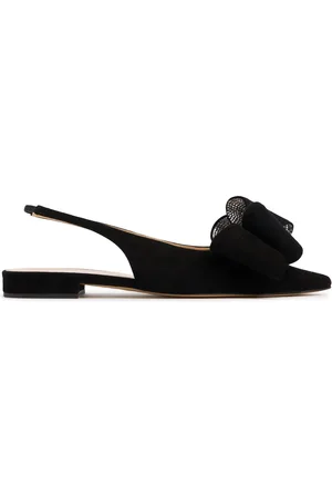 Mach & Mach Chaussures Plates À Bride En Daim Le Cadeau 15 Mm