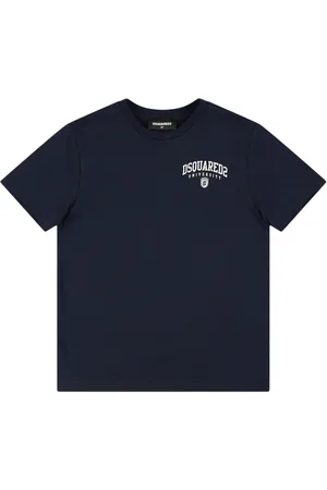 Dsquared2 T-shirt En Jersey De Coton Imprimé