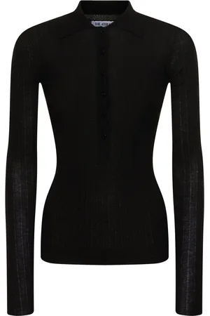 The Attico Polo Boutonné En Cachemire