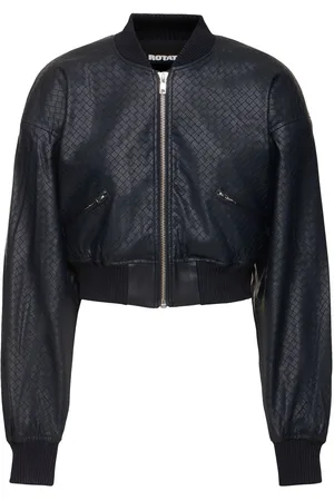 ROTATE Veste Bomber Courte En Matière Synthétique