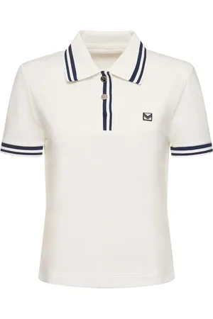 Tory Burch Polo En Piqué De Coton Mélangé Performance
