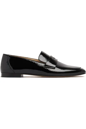 Le Monde Beryl Mocassins En Cuir Verni Souple 10 Mm