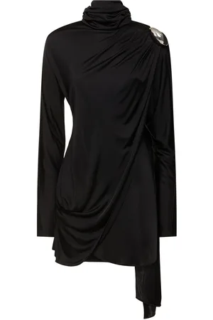 GIUSEPPE DI MORABITO Robe Courte En Jersey De Viscose Brillante
