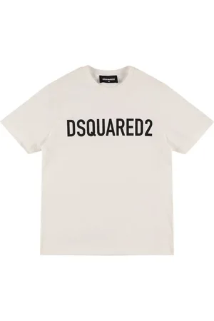 Dsquared2 T-shirt En Jersey De Coton Imprimé