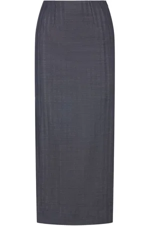 Etro Jupe Mi-longue En Laine Mélangée