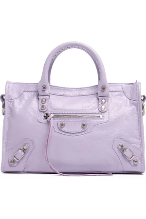 Balenciaga Petit Sac En Cuir Le City Arena Lamb