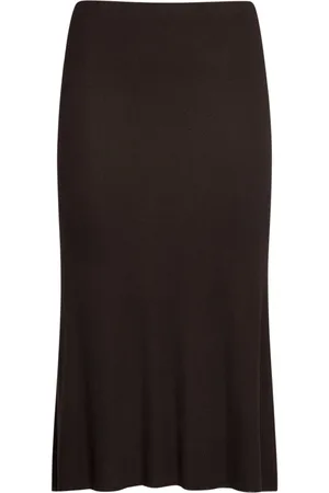 Khaite Jupe Midi En Viscose Leema