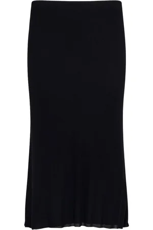 Khaite Jupe Midi En Viscose Leema