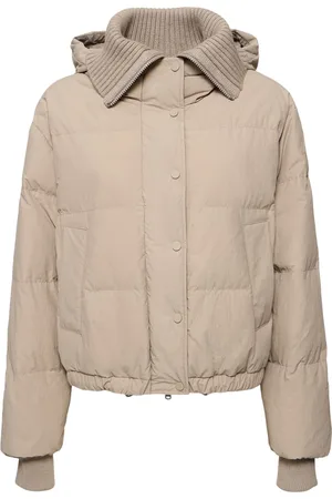 Brunello Cucinelli Doudoune En Coton Mélangé