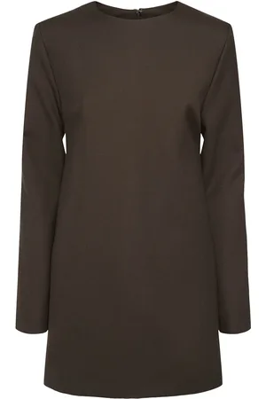 Ami Robe Courte En Laine