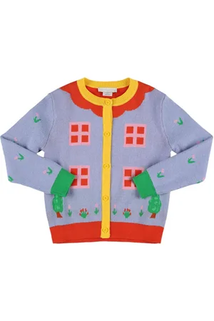 Stella McCartney Cardigan En Maille De Laine Et Coton