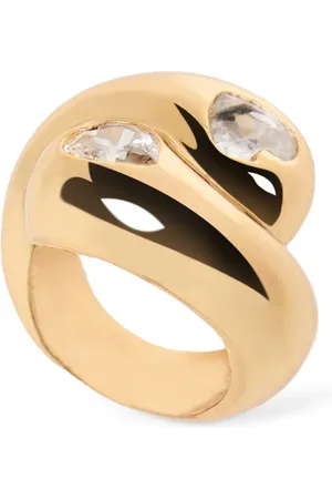 Timeless Pearly Grosse Bague En Cristaux