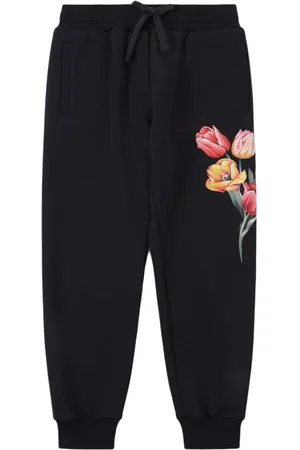 Dolce & Gabbana Pantalon En Coton Imprimé Floral