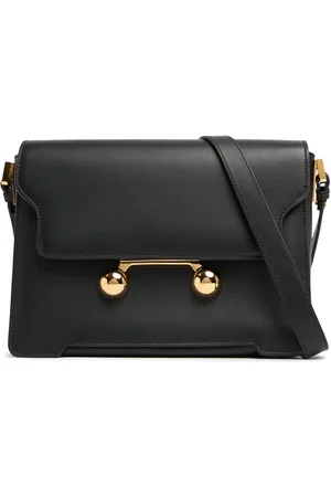 Marni Sac Porté Épaule Moyen En Cuir Trunkaroo