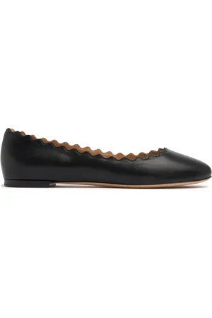 Chloé Ballerines En Cuir Nappa Lauren 10 Mm