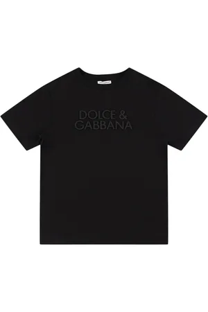 Dolce & Gabbana T-shirt En Jersey De Coton À Logo