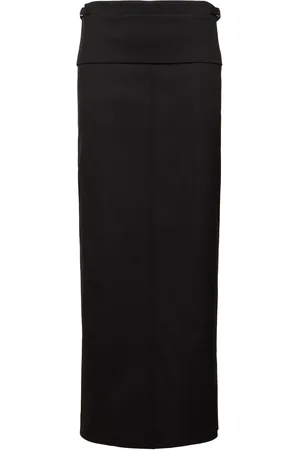 Proenza Schouler Jupe Longue En Sergé De Laine Adriana