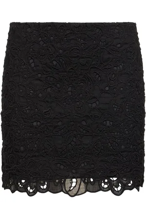 Isabel Marant Jupe Courte En Dentelle Dina