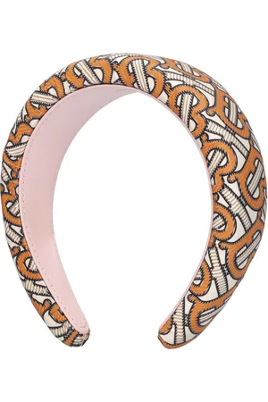 Burberry Serre-tête En Coton Imprimé Monogramme