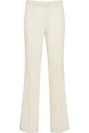 Etro Pantalon Droit En Crêpe Taille Mi-haute