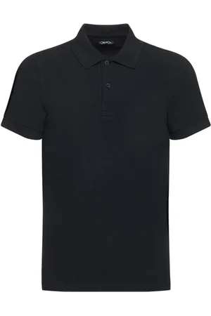Tom Ford Polo En Piqué De Coton Tennis