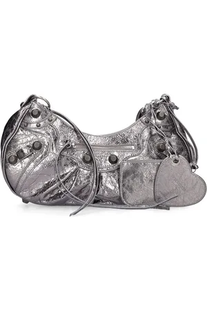 Balenciaga Petit Sac Porté Épaule En Cuir Le Cagole