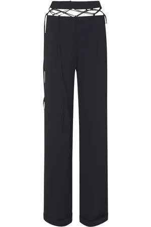 Nensi Dojaka Pantalon Droit En Sergé