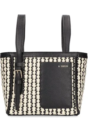 VALEXTRA Sac À Main Mini En Cuir Bucket
