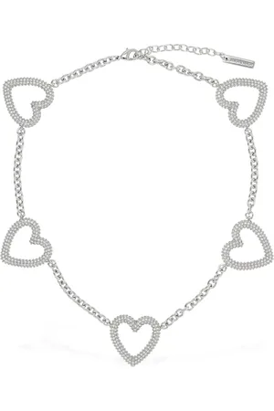 Mach & Mach Collier À Multiple Cœur En Cristaux