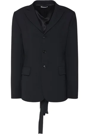 Nensi Dojaka Veste Cintrée En Sergé Avec Ceinture