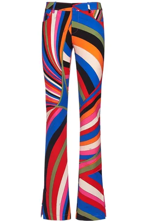 Puccini Pantalon Droit En Scuba Stretch